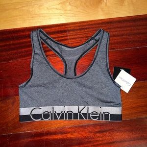 Gray Calvin Klein Bralette
